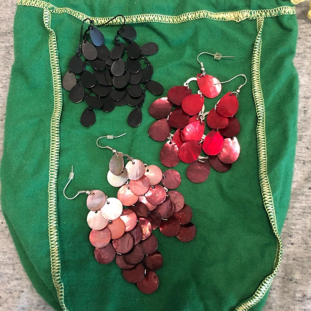 ✨✨ 3 Pairs Chandelier Earrings ✨✨